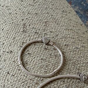 Pandora Silver Textured Bracelet